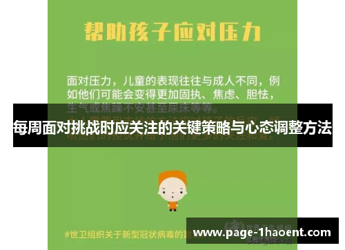 每周面对挑战时应关注的关键策略与心态调整方法